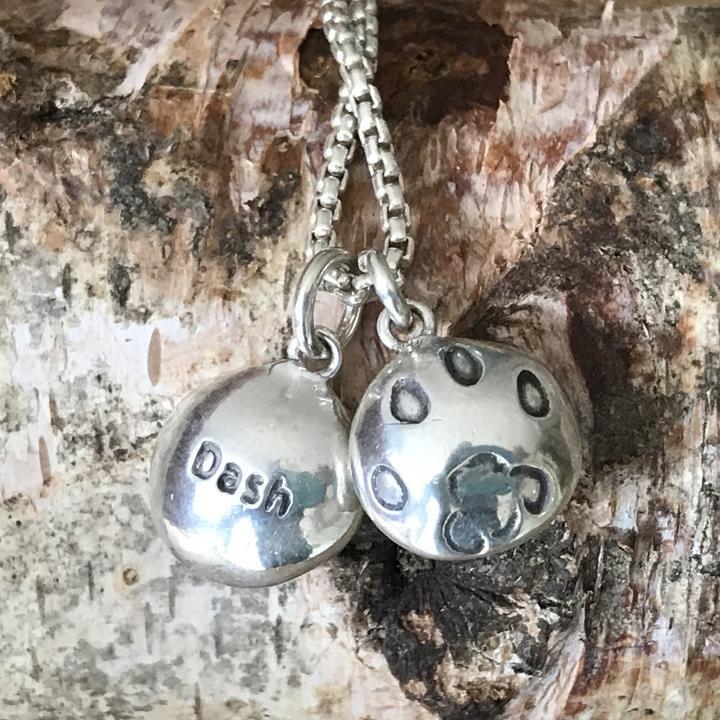 28+ Sterling Silver Paw Print Necklace